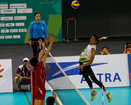 peraturan-pelanggaran-net-dalam-pertandingan-bola-voli