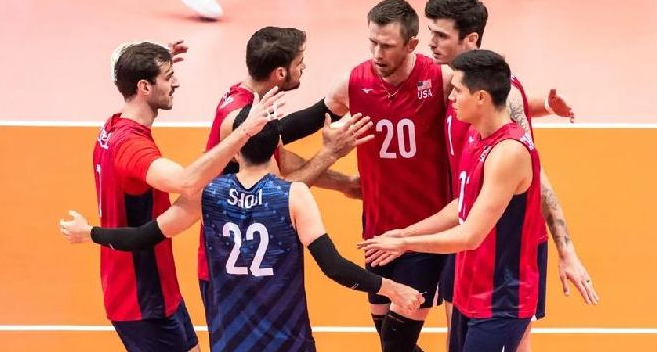 Timnas Voli Amerika Serikat dengan Power Modern