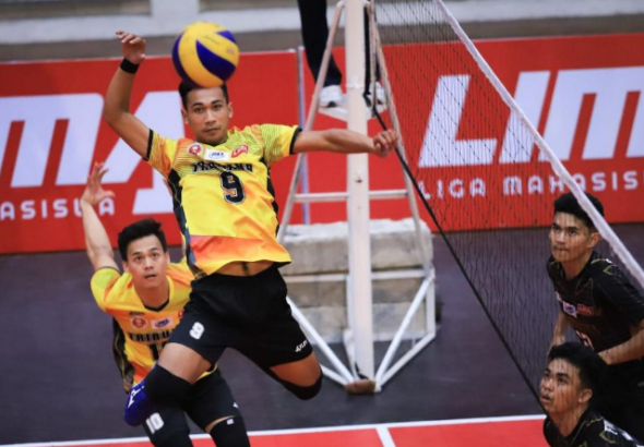 Peran Dive dalam Voli pada Rally Panjang Sengit