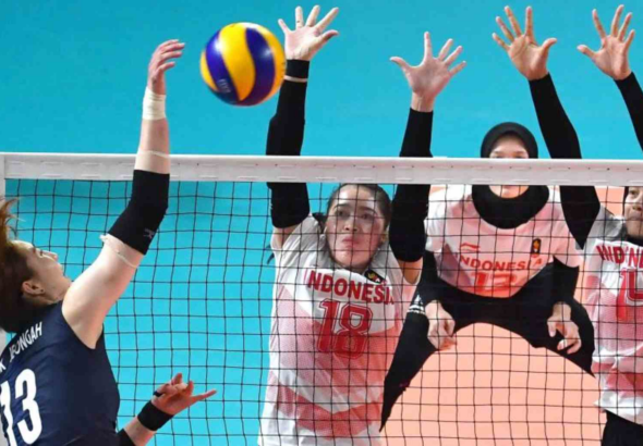 Strategi blokade kokoh untuk membendung serangan voli