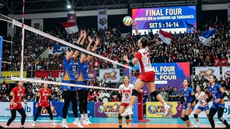 Duel Sengit Dua Tim Papan Atas di Liga Voli Pekan Ini